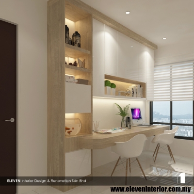 Custom Study Room Design Sample Adda Heights Johor Bahru