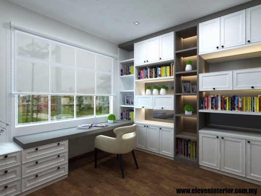 Custom Study Room Design Sample Adda Heights Johor Bahru