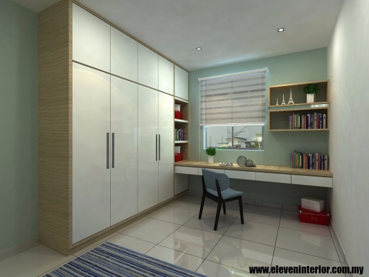 Custom Study Room Design Sample Adda Heights Johor Bahru