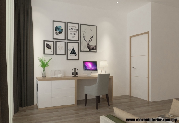 Custom Study Room Design Sample Adda Heights Johor Bahru