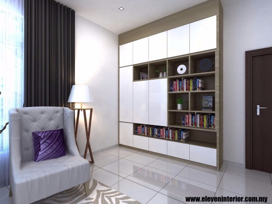 Custom Study Room Design Sample Adda Heights Johor Bahru