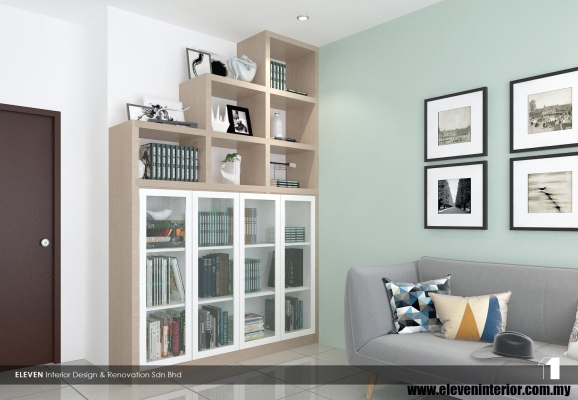 Custom Study Room Design Sample Adda Heights Johor Bahru