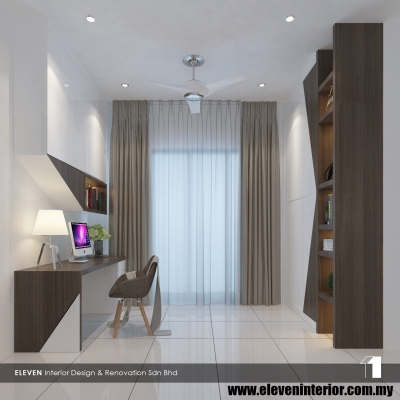 Custom Study Room Design Sample Adda Heights Johor Bahru