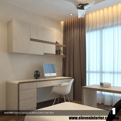 Custom Study Room Design Sample Adda Heights Johor Bahru