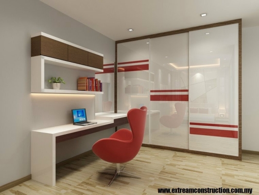 Study Room Design Sample In Horizon Hills Nusajaya