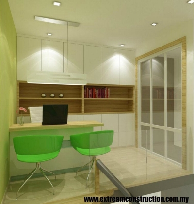 Study Room Design Sample In Horizon Hills Nusajaya