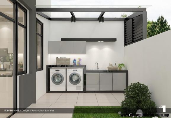 Home Laundry Design Sample Johor Bahru