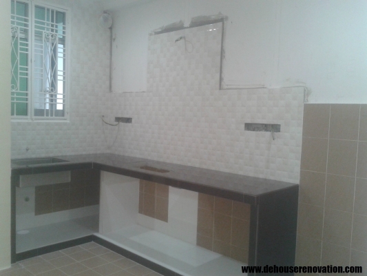 Kitchen Concrete Table Top Butterworth Penang