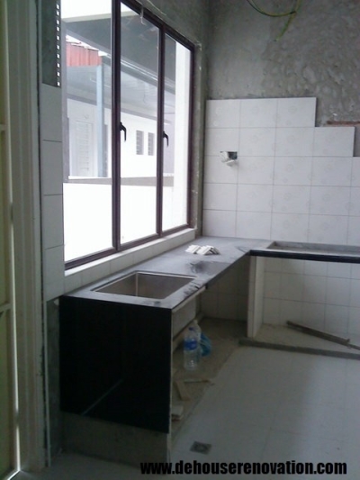 Kitchen Concrete Table Top Butterworth Penang