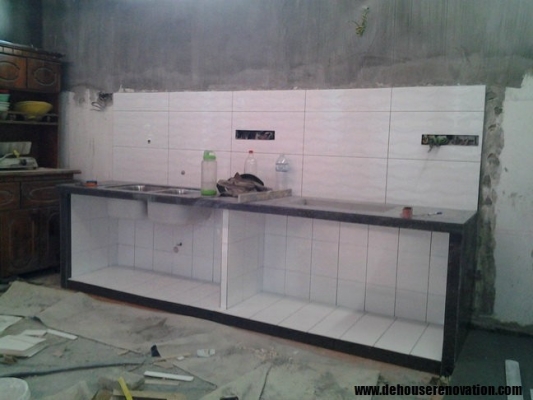 Kitchen Concrete Table Top Butterworth Penang