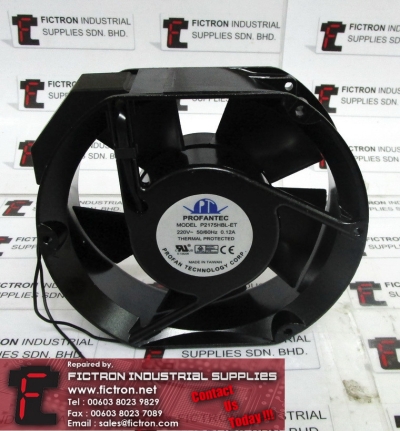 P2175HBL-ET P2175HBLET PROFANTEC Inverter Cooling Fan Supply Malaysia Singapore Indonesia USA Thailand