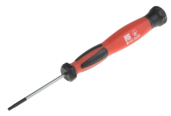  864-0849 -RS PRO Hex Precision Screwdriver 2 mm Tip 