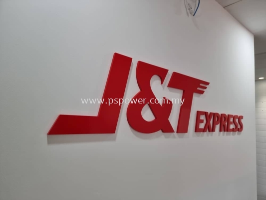 Acrylic Lettering Indoor Signage - J&T