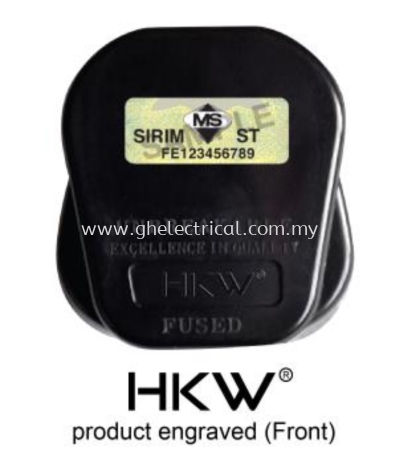 HKW 13a Plug Top (black)