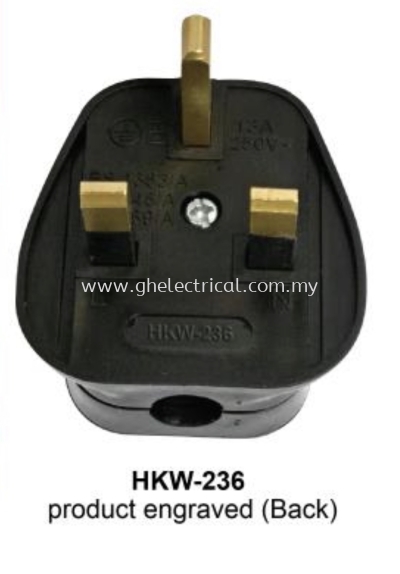 HKW 13a Plug Top (black)