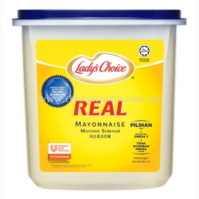 LADY CHOICE REAL MAYONAISE 3LITRE