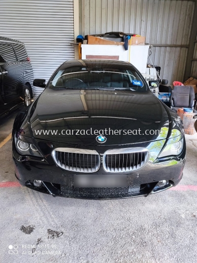 BMW 6 SERIES DRIVER SEAT REPLACE LEATHER 