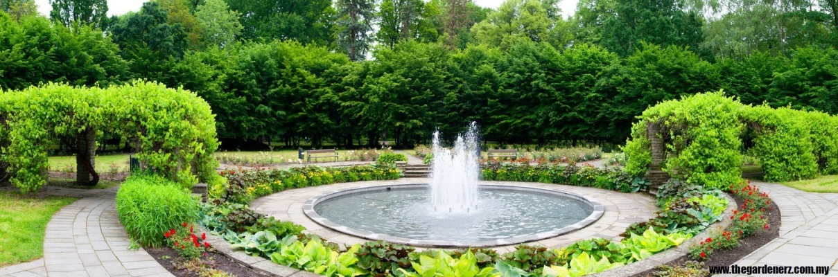 Gardening Fountain Pond Design Sample In Kuala Lumpur