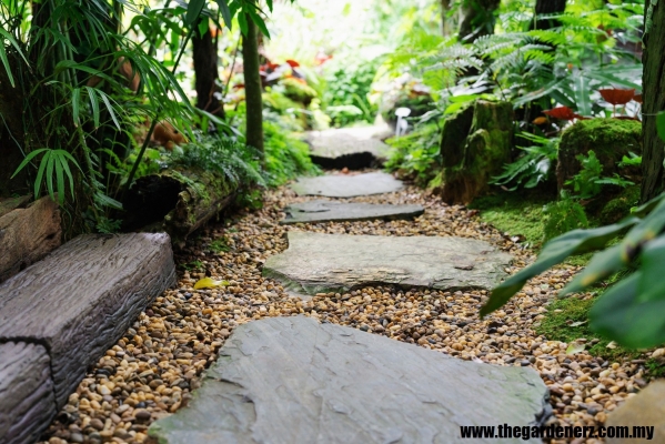 Landscape Slab Sidewalk Kuala Lumpur 