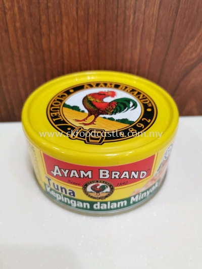 AYAM BRAND TUNA FLAKES IN SUNFLOWER OIL 110GM