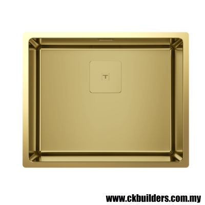 Sinki Dapur Model : TEKA 3-Dalam-1 Sinki Keluli Tahan Karat Dengan One bowl FLEXLINEA RS15 50 40 BRASS