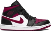 Air Jordan 1 Mid 'Noble Red' Air Jordan 1 Mid Air Jordan