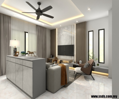 Ulu Tiram & Johor Bahru Double Storey Renovation Design Whole House Samples 