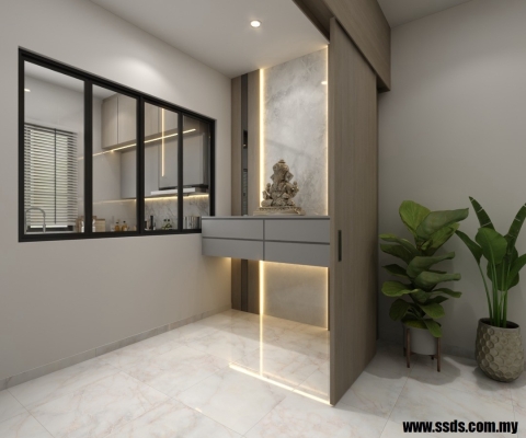 Ulu Tiram & Johor Bahru Double Storey Renovation Design Whole House Samples 