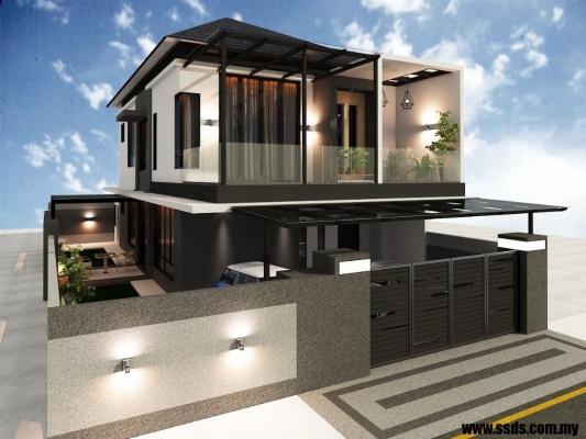 Modern Bungalow House Interior Design Whole Reference Design In Johor Bahru