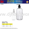 ISANO SANITARY ACCESSORIES  EMPTY BOTTLE 100ML 500ML (CL) KITCHEN & BATHROOM