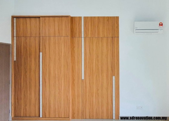 Wardrobe Renovation Sample Iconia Garden Residence Impian Emas