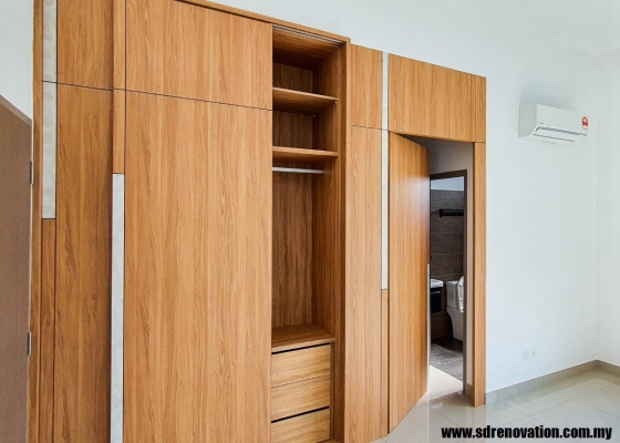 Wardrobe Renovation Sample Iconia Garden Residence Impian Emas