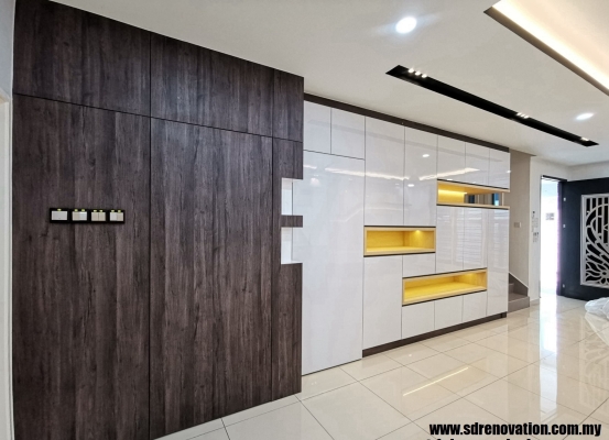 Full House Renovation & Custom Furniture Sample In Mutiara Rini Skudai