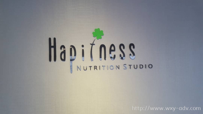 Hapitness Nutrition Studio Acrylic Signage