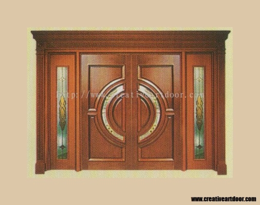 Pintu Kayu 4 Daun - CR 65