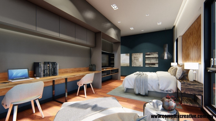 Althea Alam Impian Whole House Interior Design & Renovation Reference Design 