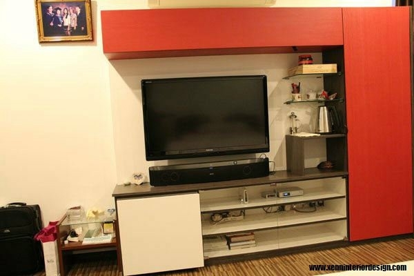 Built-in TV Console Design Sample In Kajang