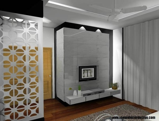 Built-in TV Console Design Sample In Kajang