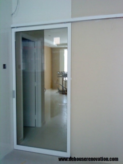 Aluminium & Glass Door Reference In Butterworth Penang