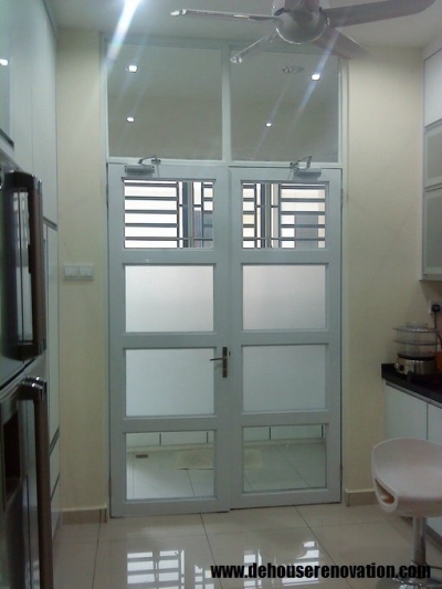 Aluminium & Glass Door Reference In Butterworth Penang