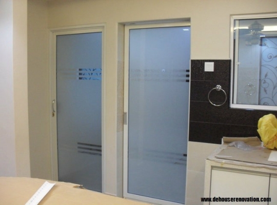 Aluminium & Glass Door Reference In Butterworth Penang