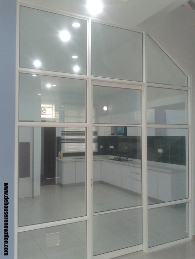 Aluminium & Glass Door Reference In Butterworth Penang