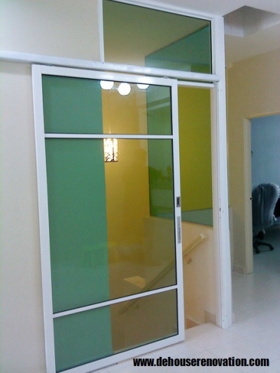 Aluminium & Glass Door Reference In Butterworth Penang