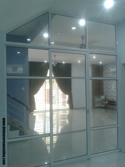 Aluminium & Glass Door Reference In Butterworth Penang