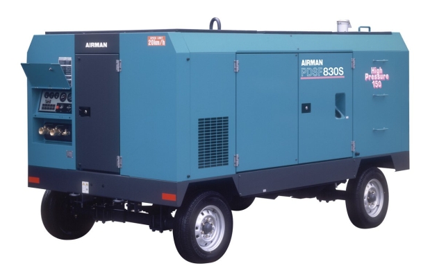 Used/Reconditioned Airman PDSF830S Diesel Portable Air Compressor 830cfm 150psi