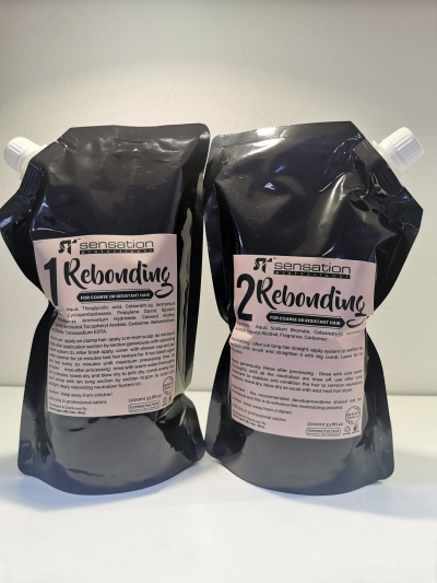 ST REBONDING CREAM 1000ML 1+2 set