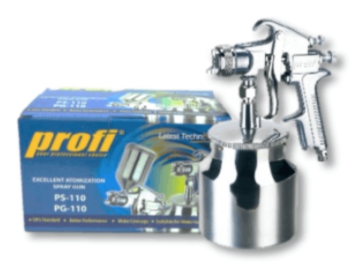 Profi Excellent Atomization Spraygun PS-110 Suction 1.5mm