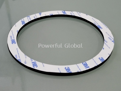 EPDM Rubber Gasket With One Side 3M Tape 