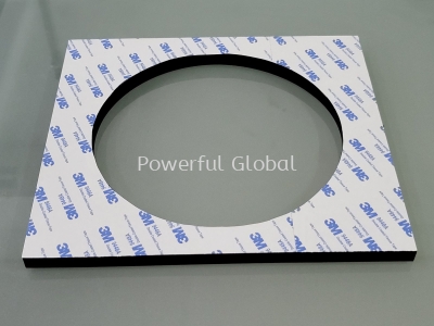 Rubber Gasket With One Side Adhesive 3M Tape 