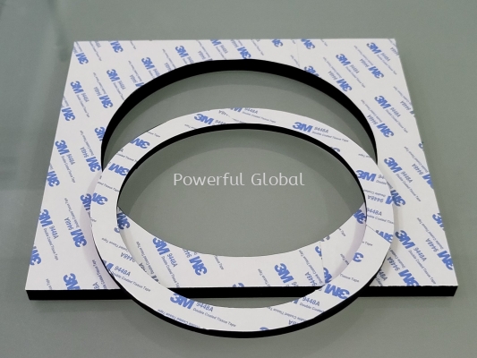 Rubber Gasket With One Side 3M Tape